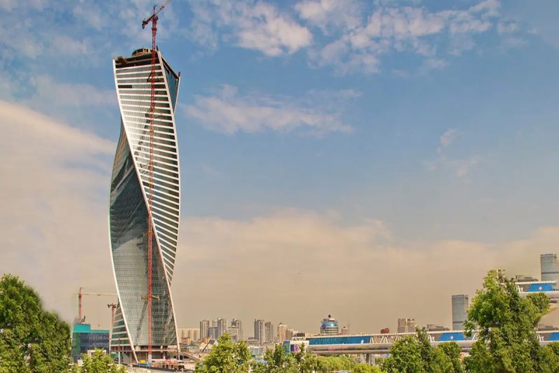 برج تکامل مسکو درباره عجیب‌ترین ساختمان‌های جهان چه می‌‌دانید؟